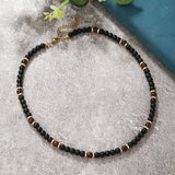 Men's Bohemian Style Simple Wood Piece Coconut – Jewelry Gift Ideas — 4