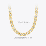 Women's Titanium Steel Chain Claw Diamond – Jewelry Gift Ideas — 3
