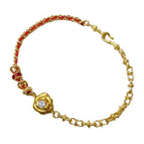 Golden Rose Wrapped Bracelet Spot Drill Flexible – Jewelry Gift Ideas — 4