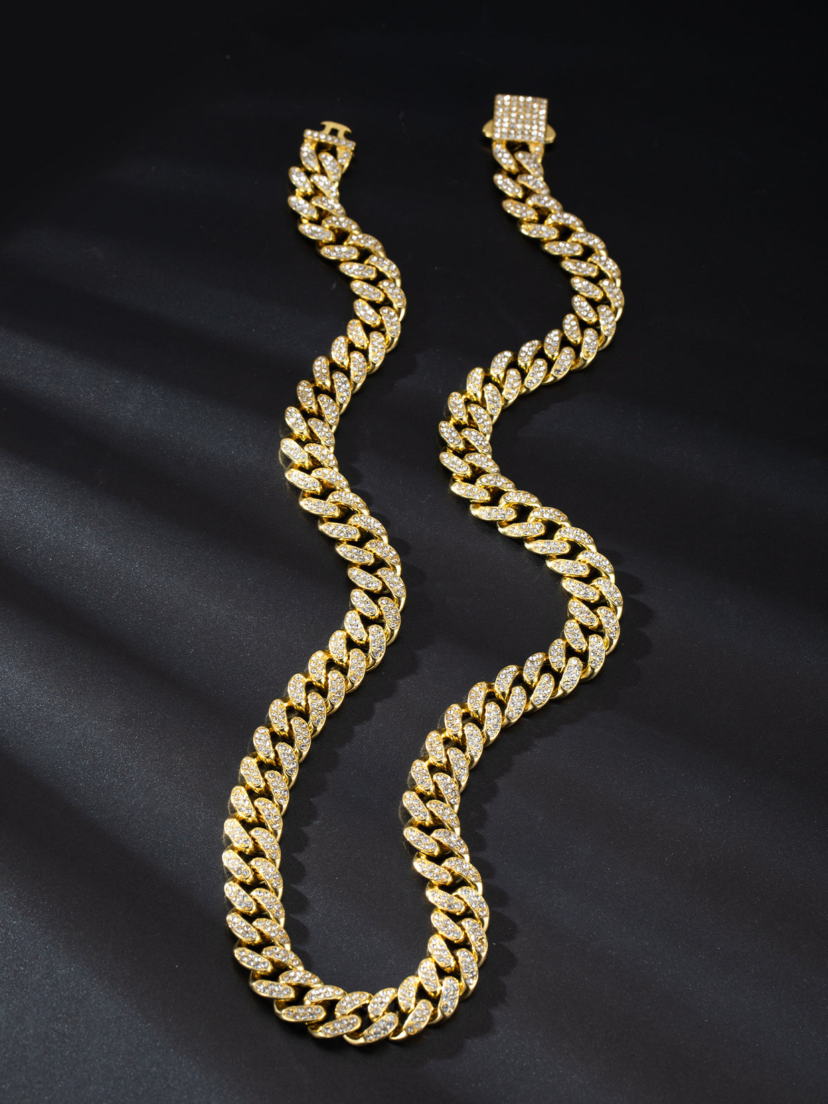 13mm Cuban Link Chain Spring Release Buckle Alloy – Jewelry Gift Ideas — 4