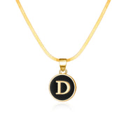 26 Letters Snake Chain Necklace – Jewelry Gift Ideas — 14
