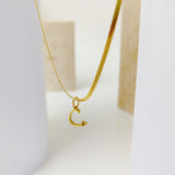 Women's Stainless Steel Necklace With Letter – Jewelry Gift Ideas — 3