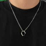 Vintage Silver Necklace Male – Jewelry Gift Ideas — 4