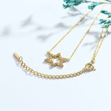 Jewelry Hexagon Star Necklace Clavicle Chain – Jewelry Gift Ideas — 4