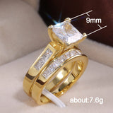 Fashion Temperament Couple Zircon Ring – Stylish Gifts — 3