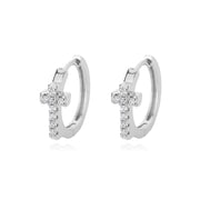 Aesthetic Stainless Steel Hoop Earrings For Women Gold – Gifts for Her — 2