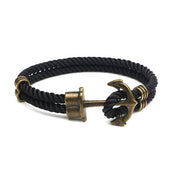 Navy Ship Anchor Bracelet Handmade Couple Hands Men's – Stylish Gifts — 11