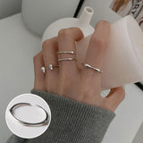 Women's Korean-style Retro Exaggerated Geometry Ring – Stylish Gifts — 19