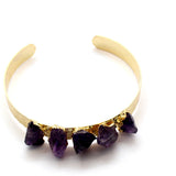 Amorphous Amethyst Bracelet Crystal – Jewelry Gift Ideas — 2