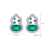 Women's Short Pear Frosted Bead Earrings – Gifts for Her — 6