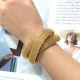 Metal Winding Twin Bracelet – Jewelry Gift Ideas — 8