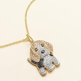 Cute Beagle Dogs Pendant Necklace Exquisite – Jewelry Gift Ideas — 5