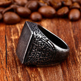 Men's Titanium Steel Retro Ring Personality – Gifts for Him — 6