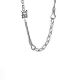 Alphabet Pendant Spliced Titanium Steel Boy's – Jewelry Gift Ideas — 2