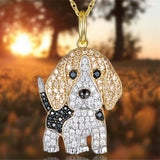 Cute Beagle Dogs Pendant Necklace Exquisite – Jewelry Gift Ideas — 6