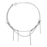 Steel Bends And Hitches Tassel Necklace – Jewelry Gift Ideas — 3
