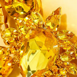 Women's Exaggerated Citrine Necklace – Jewelry Gift Ideas — 2