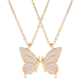 2pcs Oil Drip Butterfly Necklace Ins Creative – Jewelry Gift Ideas — 5