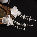 French Satin Three-dimensional Camellia Beaded Lily – Surprise Gifts — 2