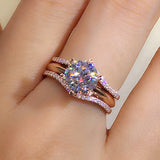 Fashion Six-claw Cubic Zirconia Ring – Stylish Gifts — 4