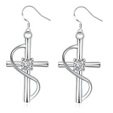 Cross-border Popular Elongated Cross Earrings – Unique Gift Ideas — 1