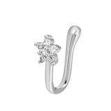 Non-pierced U-shaped Nose Clip Copper Inlaid – Jewelry Gift Ideas — 15