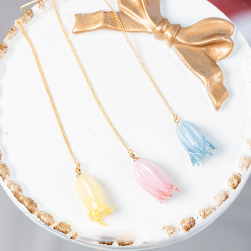 Creative Fashion Color Preserved Flower Earrings – Stylish Gifts — 1