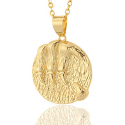 Twelve Constellations Pendant Copper Plated 18K – Jewelry Gift Ideas — 6