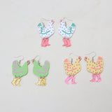 Acrylic Earrings Funny High Heels – Birthday Gifts — 1