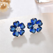 Women's Love Petal Zircon Earrings – Gifts for Her — 5