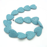 Colorful Heart-shaped Volcanic Rock Bracelet – Jewelry Gift Ideas — 5