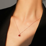 S925 Sterling Silver Zircon Necklace For Women – Jewelry Gift Ideas — 1