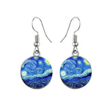 Van Gogh Starry Night Sunflowers The Kiss Oil – Jewelry Gift Ideas — 15