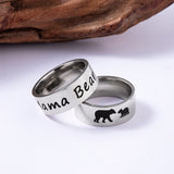 Cute Mama Bear And Baby Rings For Women – Gifts for Her — 1