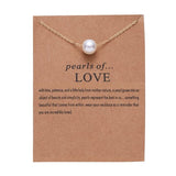 Fashion Sun Butterfly Animal Pearl Necklace – Jewelry Gift Ideas — 9