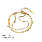 Stainless Steel Ornament Bracelet Female – Jewelry Gift Ideas — 8