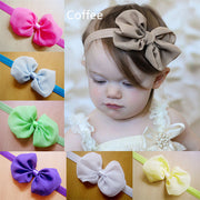 Multicolor Children's Chiffon Bow Headband – Gifts for Kids — 6
