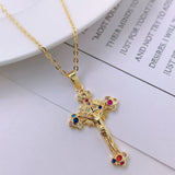 Personality Niche Hip Hop Jesus Cross Necklace – Jewelry Gift Ideas — 5