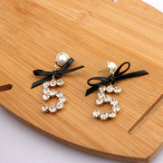 Double Layer Neck Strap Clavicle Chain Bow Black – Jewelry Gift Ideas — 2