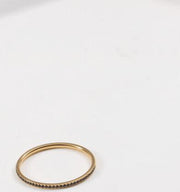 Fine 40 Zircon Half Ring Micro-inlaid Ring – Practical Gifts — 20