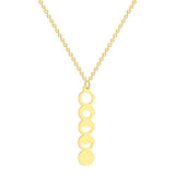 Women's Moon Phase Shape Space Themed Pendant – Jewelry Gift Ideas — 7