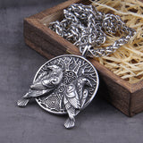 Vintage Norse Mythology Viking Odin Eagle Pendant – Jewelry Gift Ideas — 7