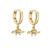 18K Copper Plated Micropaved Zircon Earrings – Stylish Gifts — 12
