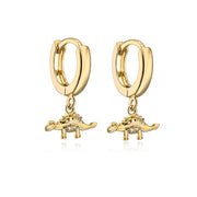 18K Copper Plated Micropaved Zircon Earrings – Stylish Gifts — 12