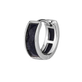 Sterling Silver Amethyst Sand Ear Clip Niche Hip Hop – Stylish Gifts — 9