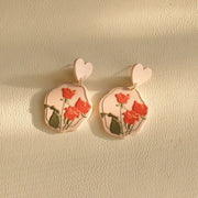 Ins Wind Color Design Girl Cute Simple Earrings – Gifts for Kids — 2