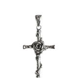 Thorn Rose Cross Necklace Men's Trendy – Jewelry Gift Ideas — 4