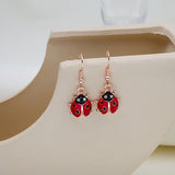 Japanese And Korean Retro Cute Fashion LADYBIRD Stud – Stylish Gifts — 7