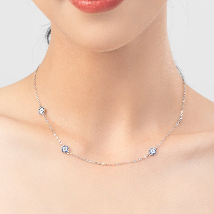 Niche Devil's Eye Necklace Clavicle Chain Female – Jewelry Gift Ideas — 1