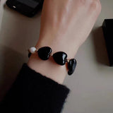 Special Interest Light Luxury Black Agate Love – Jewelry Gift Ideas — 3